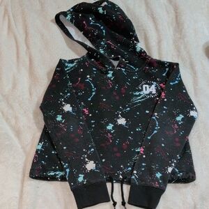 Kids Colorful Splatter Hoodie